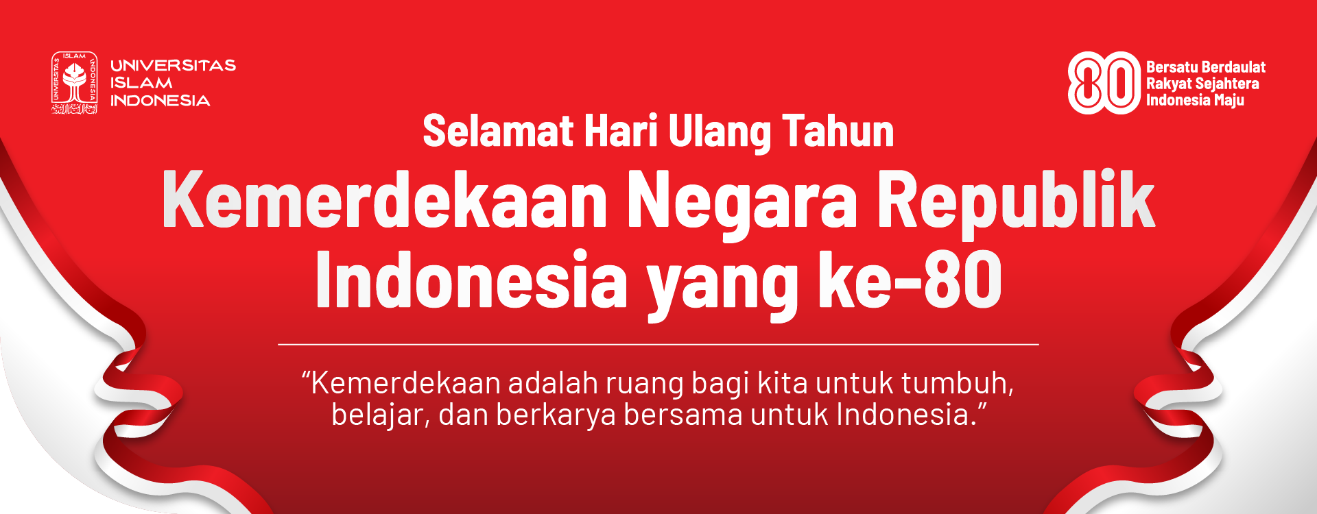 HUT RI Ke 80 (UII)