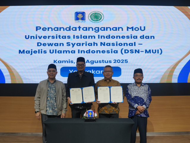 UII Jalin Kerja Sama dengan DSN-MUI Institute