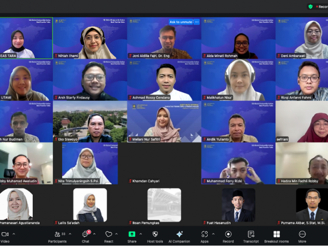 UII Dorong Peningkatan Implementasi Kerja Sama Internasional di Tingkat Program Studi