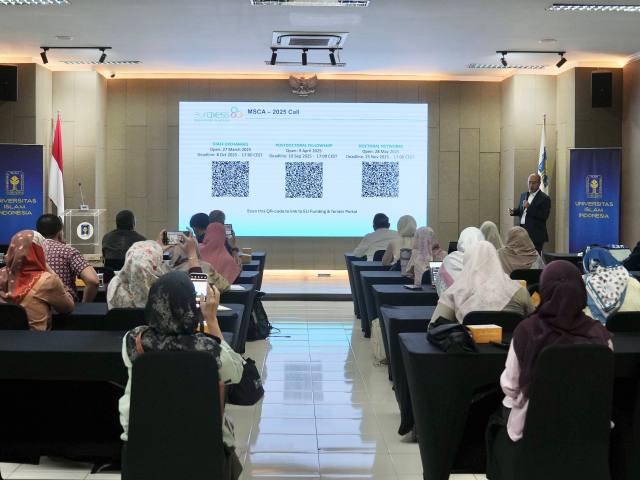 Kembangkan Wawasan Global, UII Gelar Info Session Beasiswa dan Hibah Penelitian di Eropa