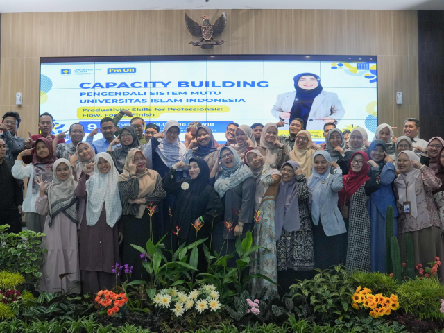 BPM UII Gelar Pelatihan Capacity Building Produktivitas bagi Pengendali Sistem Mutu
