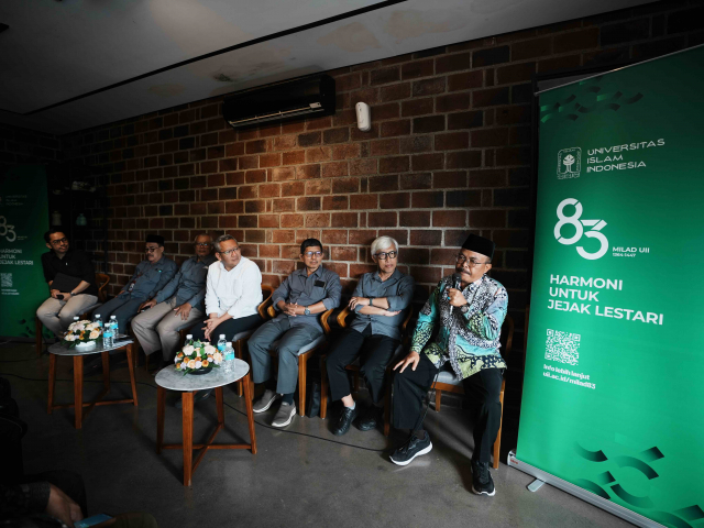 UII Angkat Tema Harmoni untuk Jejak Lestari pada Milad ke-83