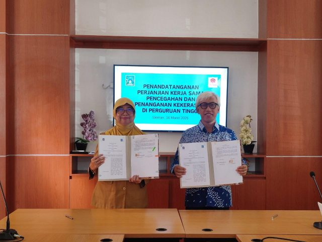 UII dan Dinas P3AP2KB Kabupaten Sleman Tandatangani Perjanjian Kerjasama Pencegahan dan Penanganan Kekerasan di Perguruan Tinggi