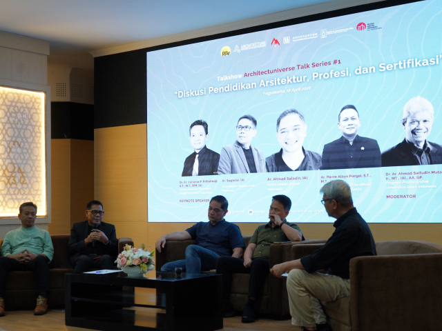 Architectuniverse Talk Series #1 Bahas Ekosistem Pendidikan dan Lisensi Arsitek Indonesia