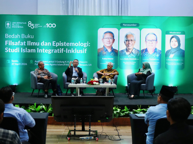 UII Gelar Bedah Buku Filsafat Ilmu dan Epistemologi: Studi Islam Integratif-Inklusif