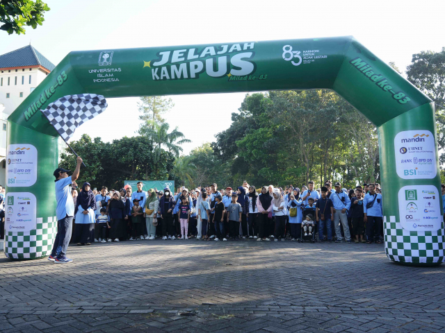 Jelajah Kampus Jadi Puncak Perayaan Milad ke-83 UII, Perkuat Harmoni dan Kebersamaan Sivitas Akademika