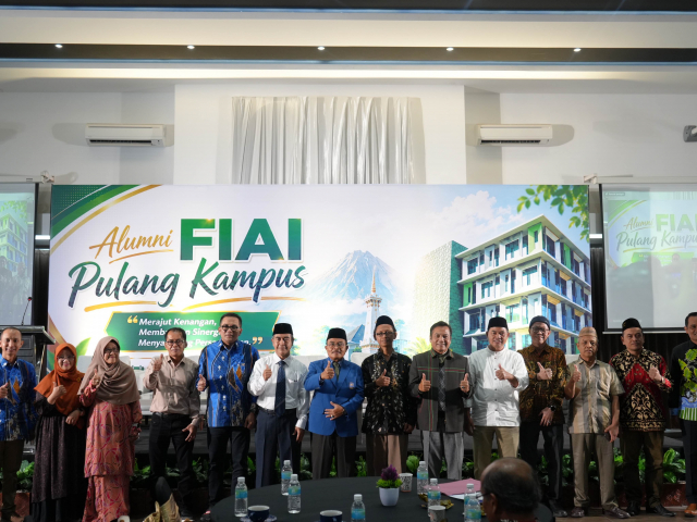 Temu Alumni Nasional FIAI UII: Ajang Merajut Kenangan dan Membangun Sinergi Strategis 