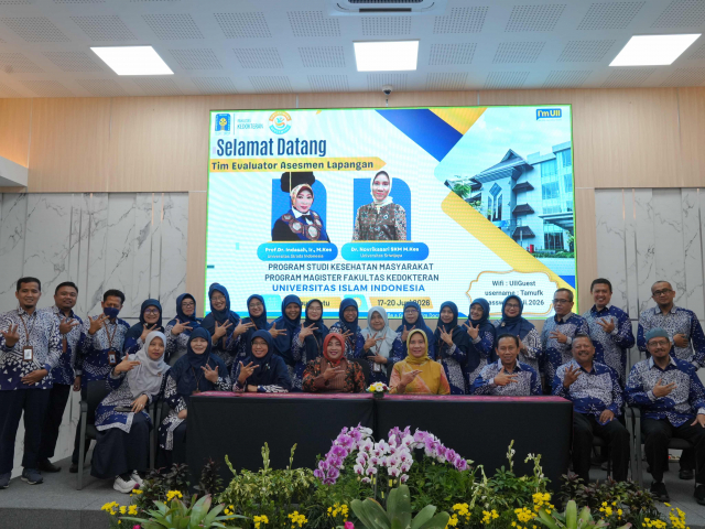 Program Studi Ilmu Kesehatan Masyarakat Program Magister FK UII Jalani Asesmen Lapangan Akreditasi