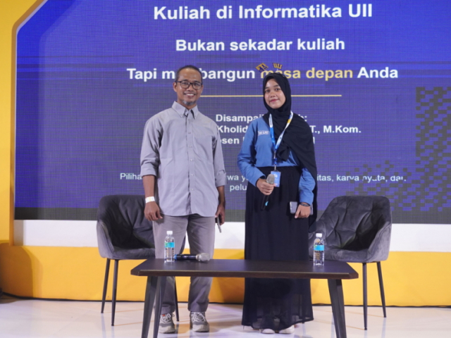 Informatika UII di FTI Expo 2026: Pendekatan Project-Based Learning Jadi Sorotan Pemaparan Program Studi Informatika Program Sarjana