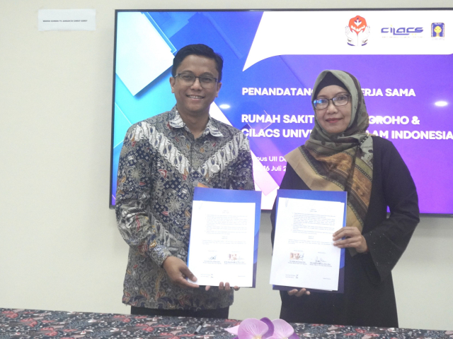 Jawab Kebutuhan Pasien Internasional, CILACS UII dan RS Panti Nugroho Teken MoU Interpreter Bahasa Arab 