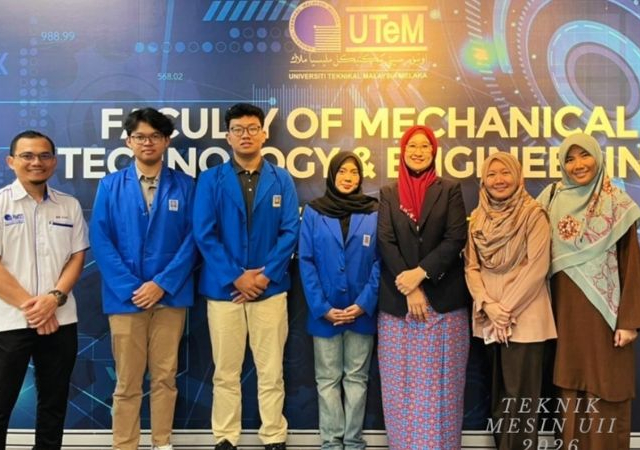 Tiga Mahasiswa Teknik Mesin UII Ikuti Program Magang Internasional “DroneTech” di Teaching Factory UTeM
