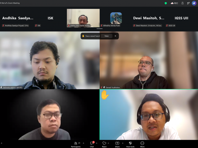 IGSS UII Gelar Research Sharing 2026: Bedah Peran Political Brokerage Komunitas Habaib di Indonesia