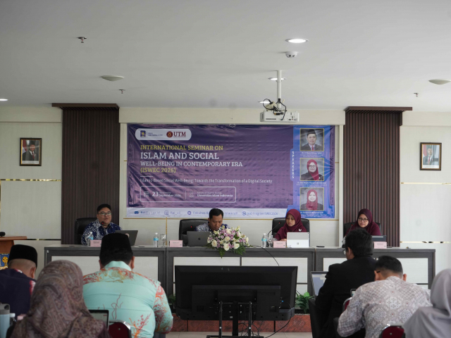 FIAI UII dan UTM Gelar ISWEC 2026, Bahas Kesejahteraan Sosial di Era Digital